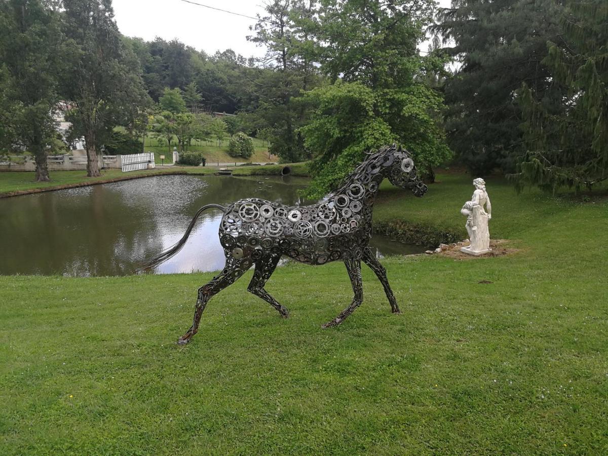 Отель Le Jardin D Eau Lamothe-Montravel Экстерьер фото